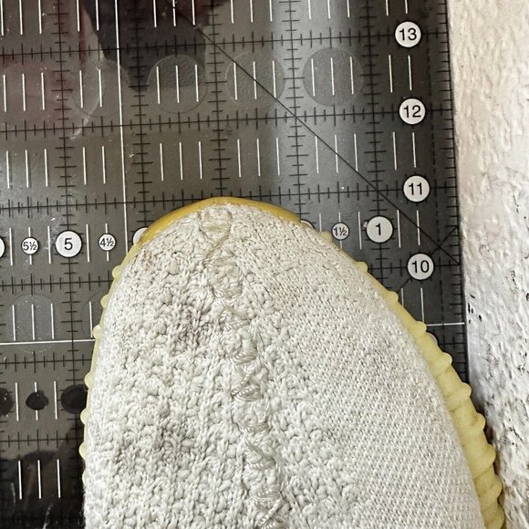 Adidas Yeezy Boost 350 V2 Low Men Size 6 CP9366 Cream Triple White Casual Shoes - Picture 15 of 15